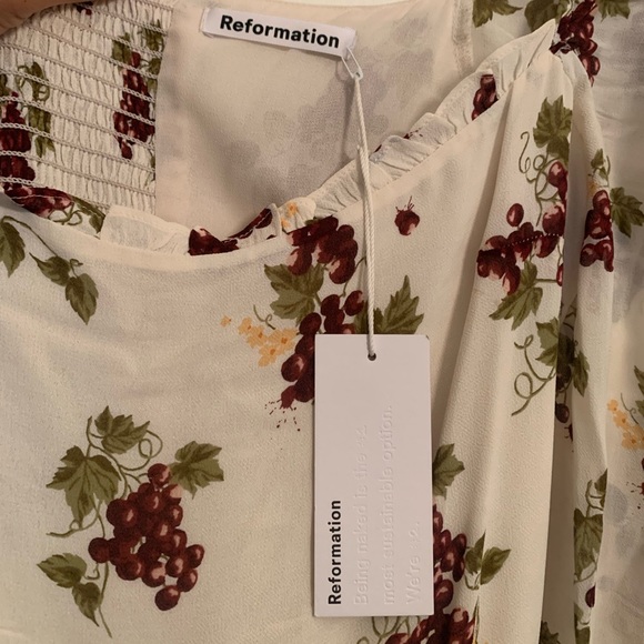 NWT Reformation Kellie Grapevine Maxi Dress 10 - Picture 6 of 6